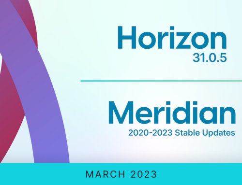 March 2023 Releases – Horizon 31.0.5, 2023.1.1, 2022.1.14, 2021.1.25, 2020.1.33